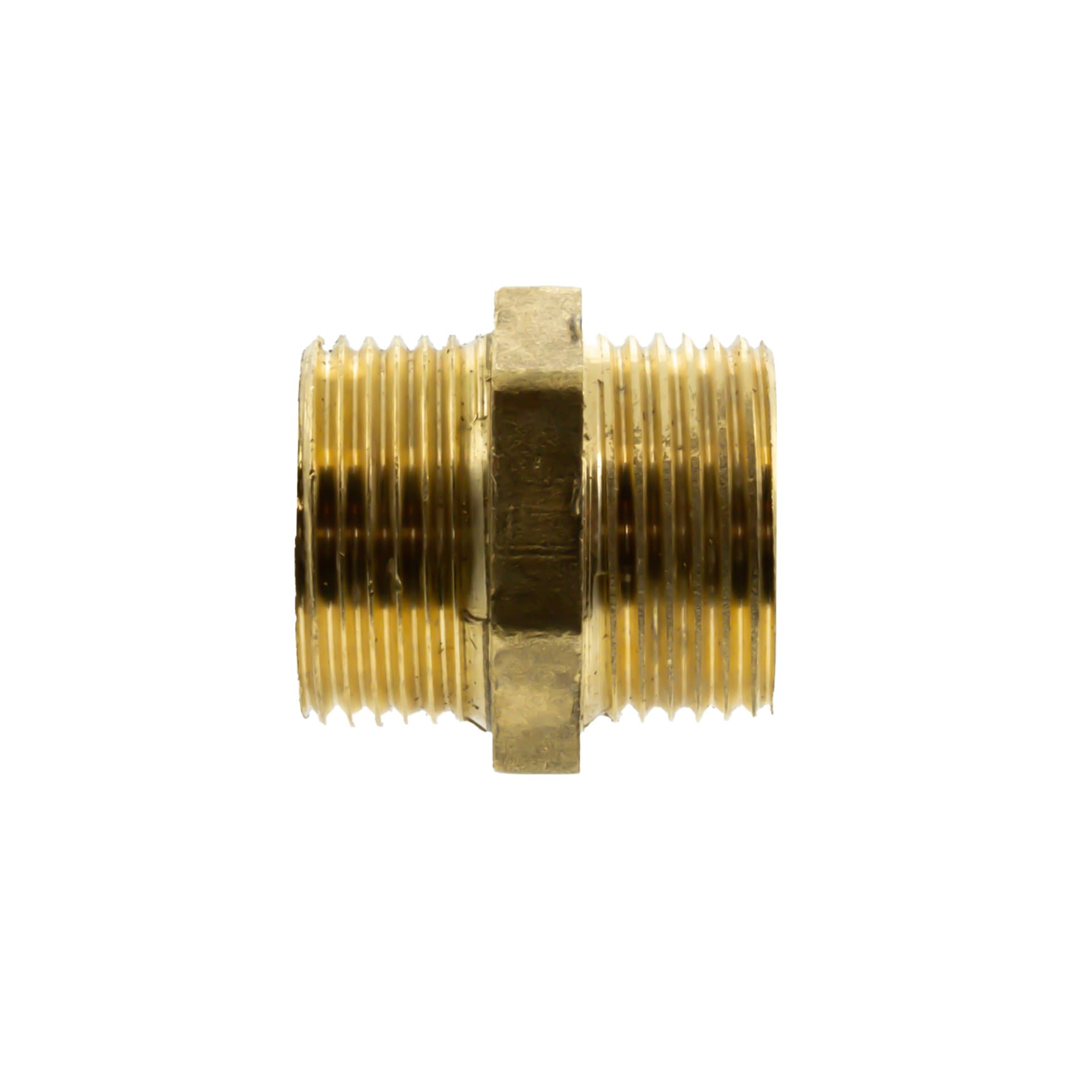 6280JP54-VERSTERKTE NIPPELS MESSING  VOOR PLATTE DICHTING 6280 5/4