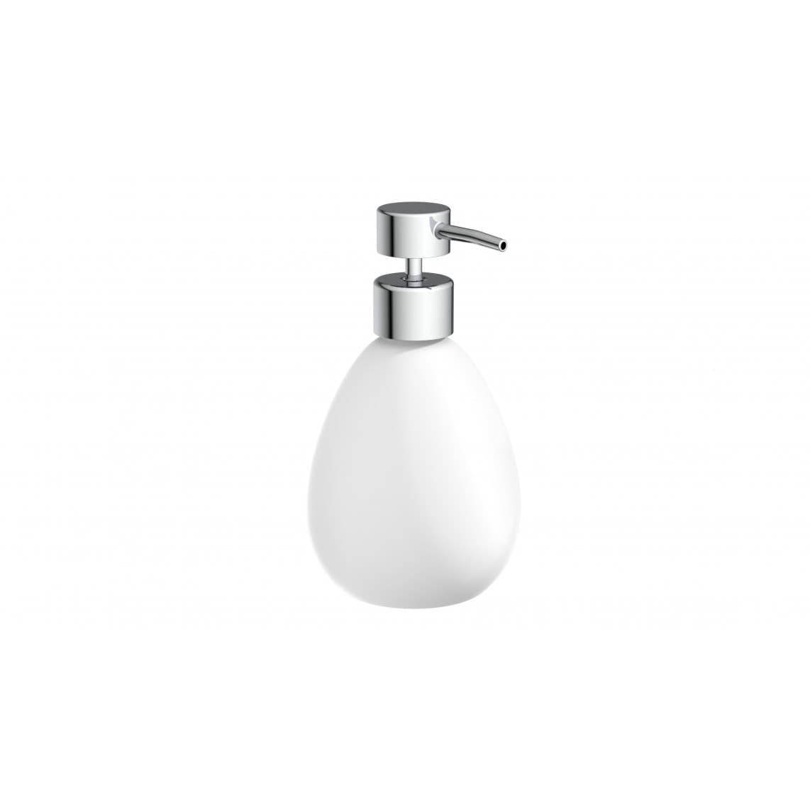 BA0630 Distributeur de savon, blanc mat