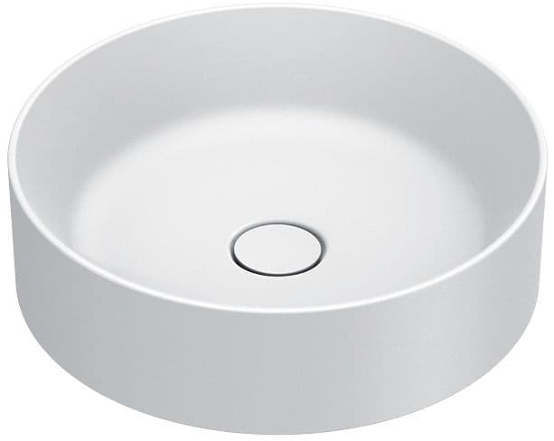 VASQUE A POSER ZERO CATALANO CATAGLAZE+ DIAMETRE 45 H13 SANS TROP-PLEIN BLANC MAT