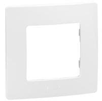 Niloé plaque 1 poste Blanc