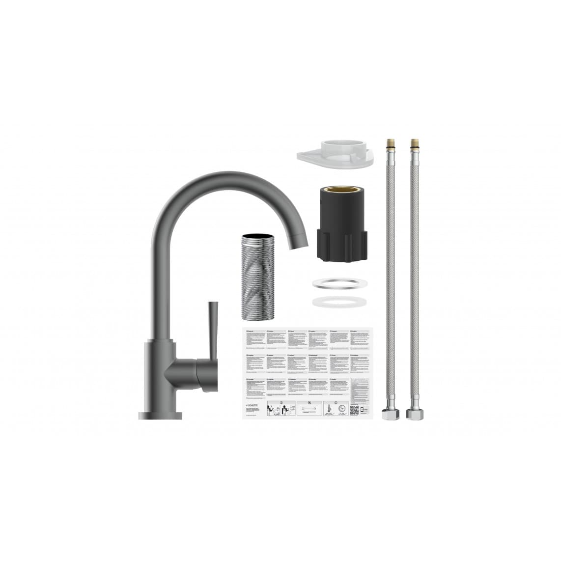 79162 CORNWALL Sink mixer, graphite matt