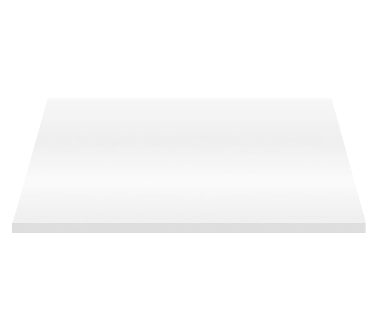 ALONI TABLETTE EN MDF (76.4X45.5X2.6 CM) - BLANC BRILLANT