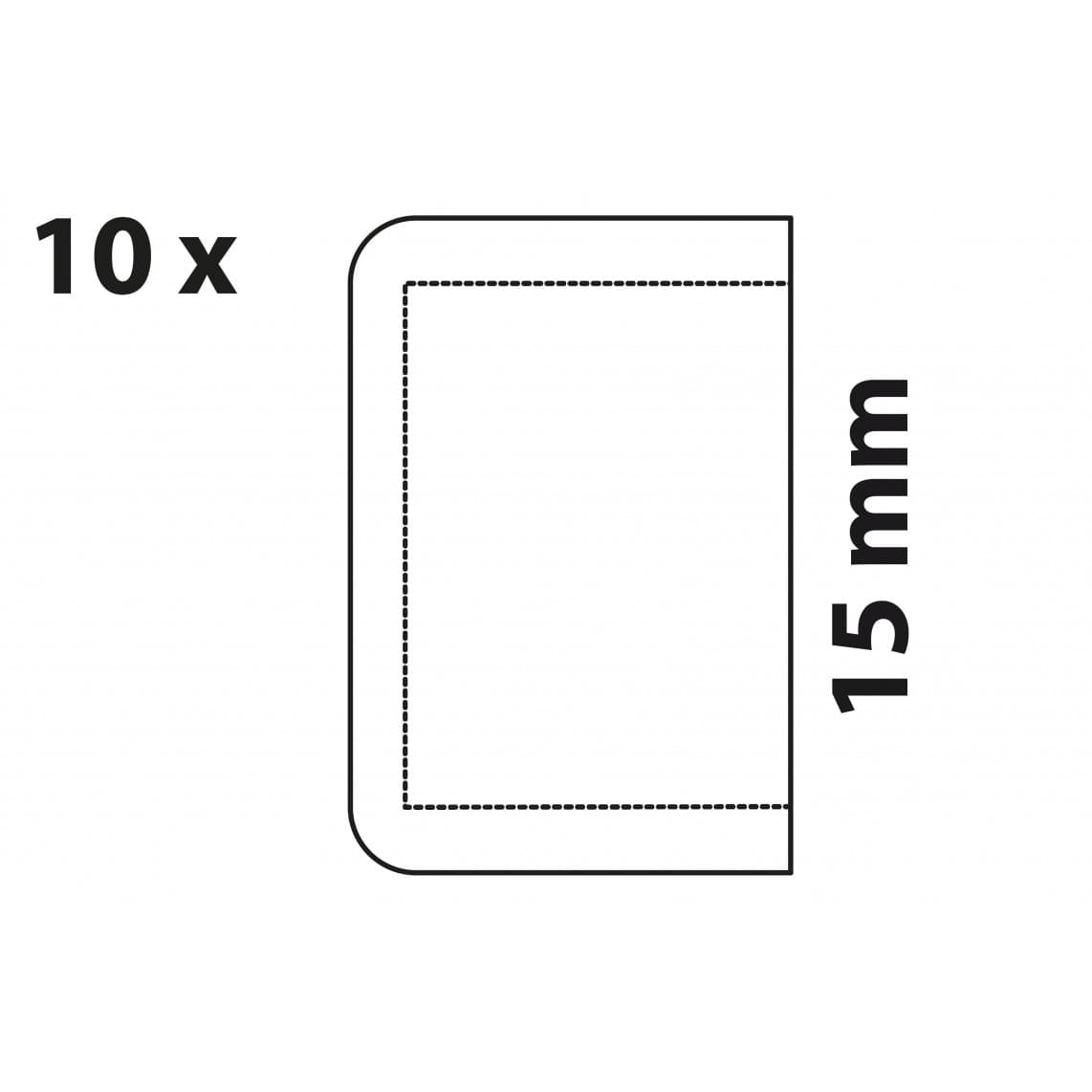989207655 CU bouchon, vierge, 15 mm, 1 manchon (5301) (10x)