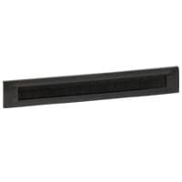 Panneau guide câble 1U - balai plastique