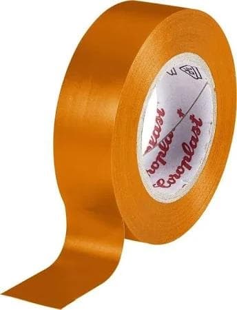 Ruban isolant 19mm x 20m Orange