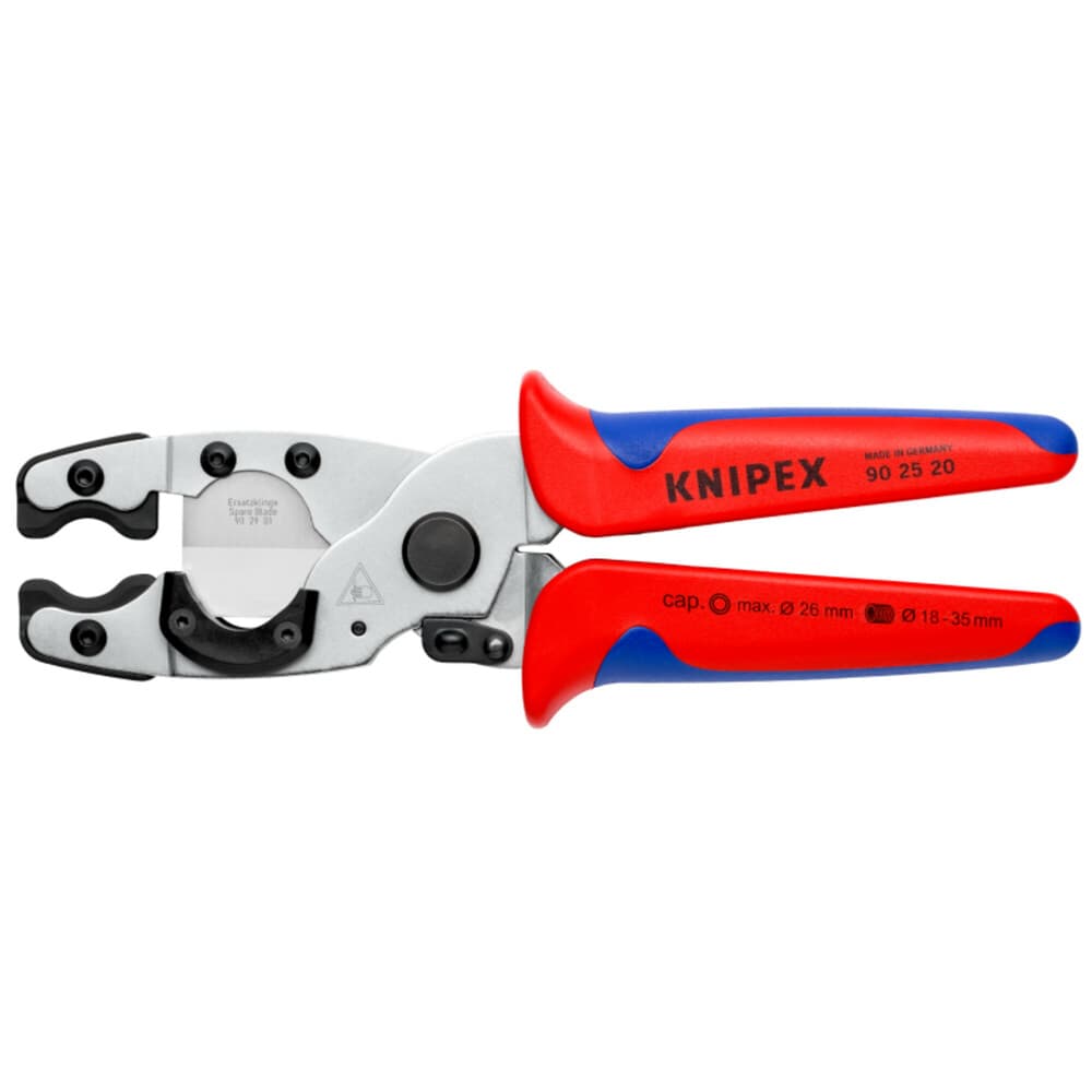 Knipex pince coupe-tubes lames interchangeables acier branches gainées PVC