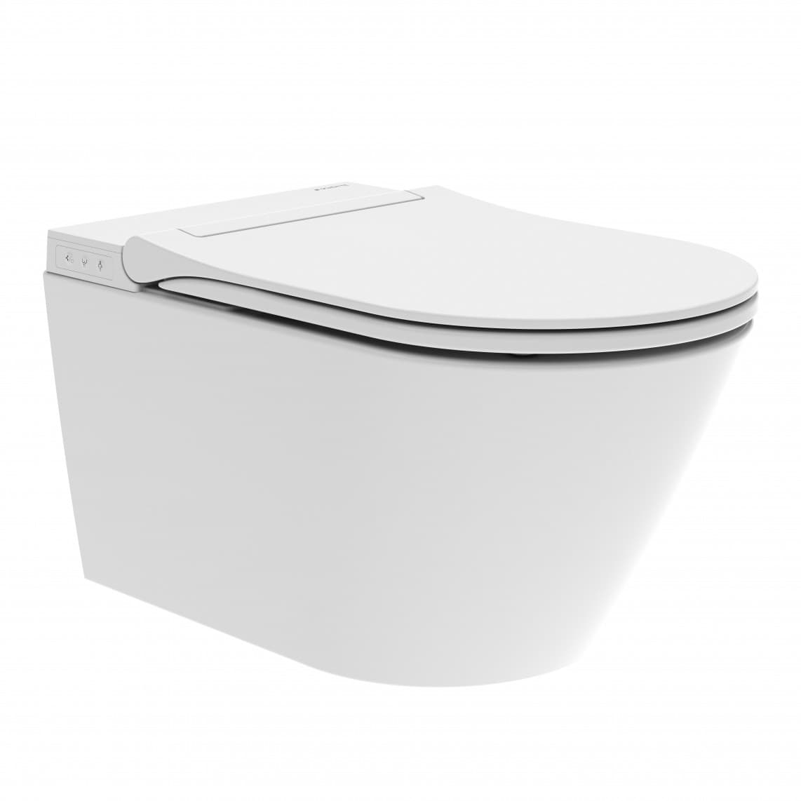 93100 CESARI PREMIUM WC lavant, blanc, slim, sans rebord de chasse
