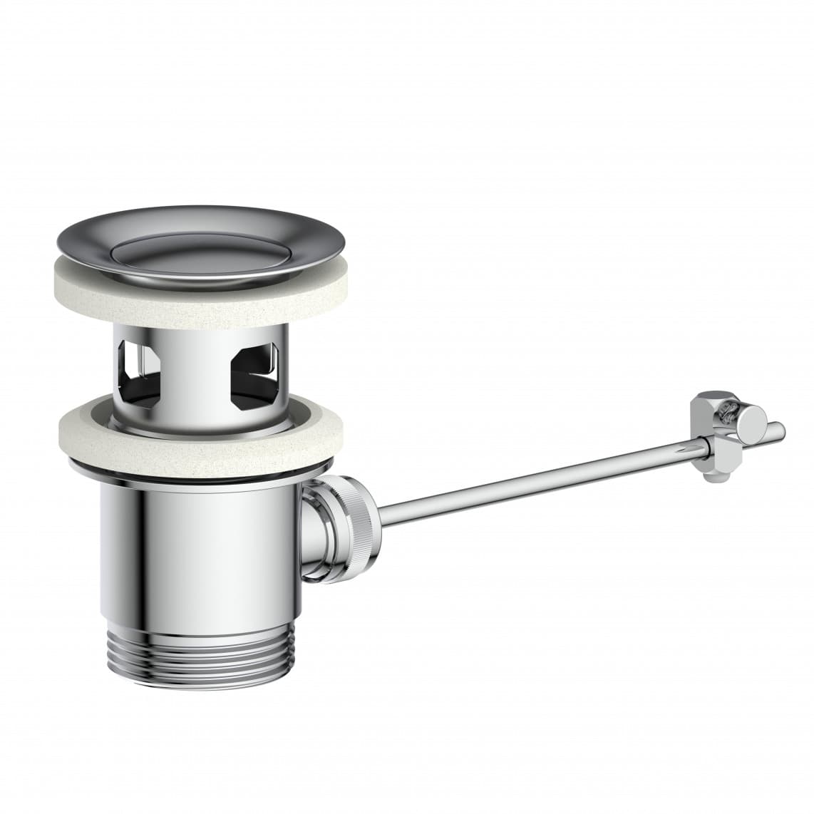 986444013 bonde excentrique, chromé, 1 1/4", pour lavabo