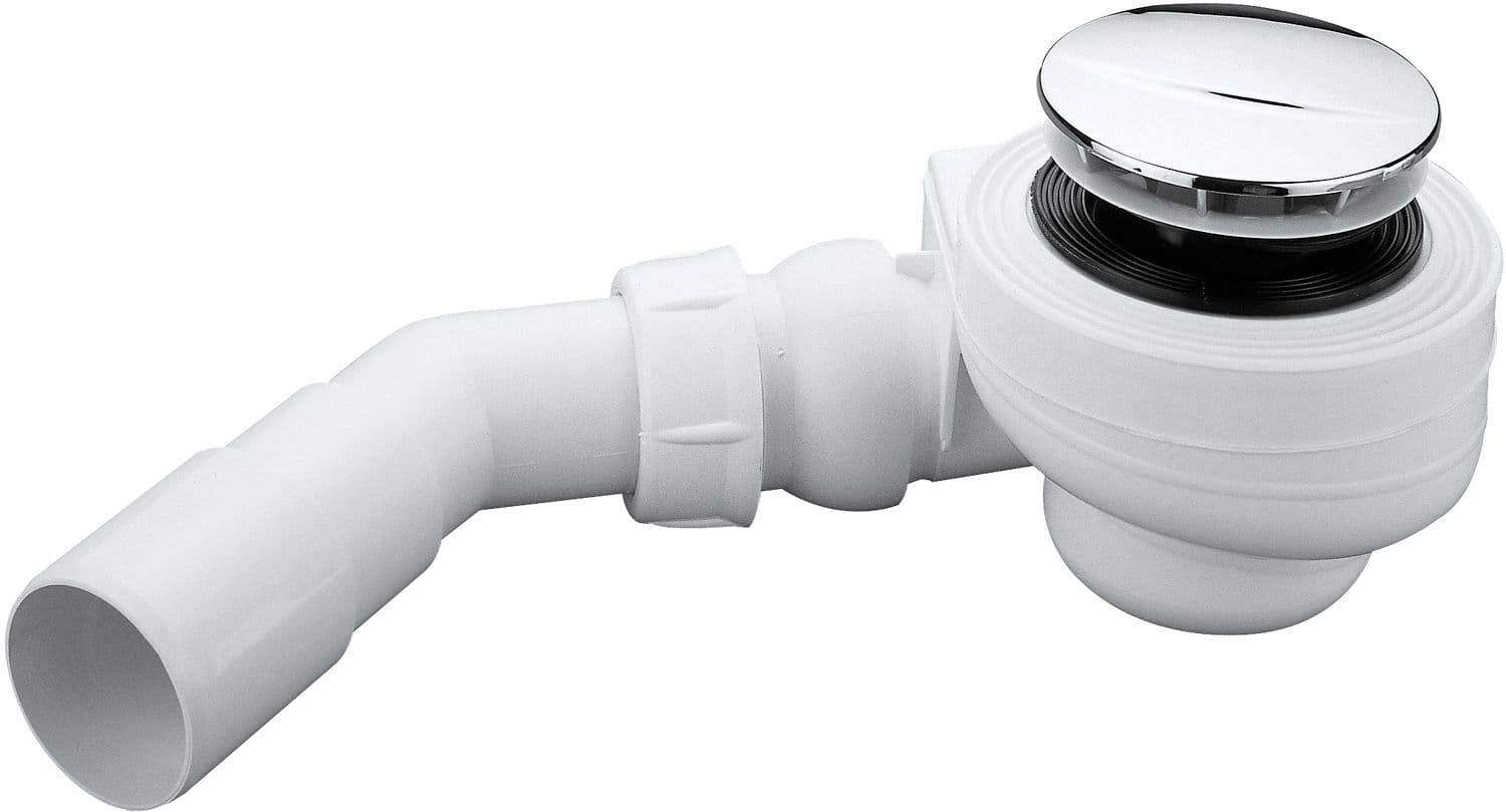 SIPHON DOUCHE CHANTIER TURBOFLOW NICOLL CHROME
