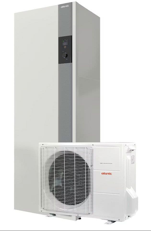 AIR/EAU POMPE A CHALEUR+BOILER EXTENSA S DUO 6 190L ATLANTIC