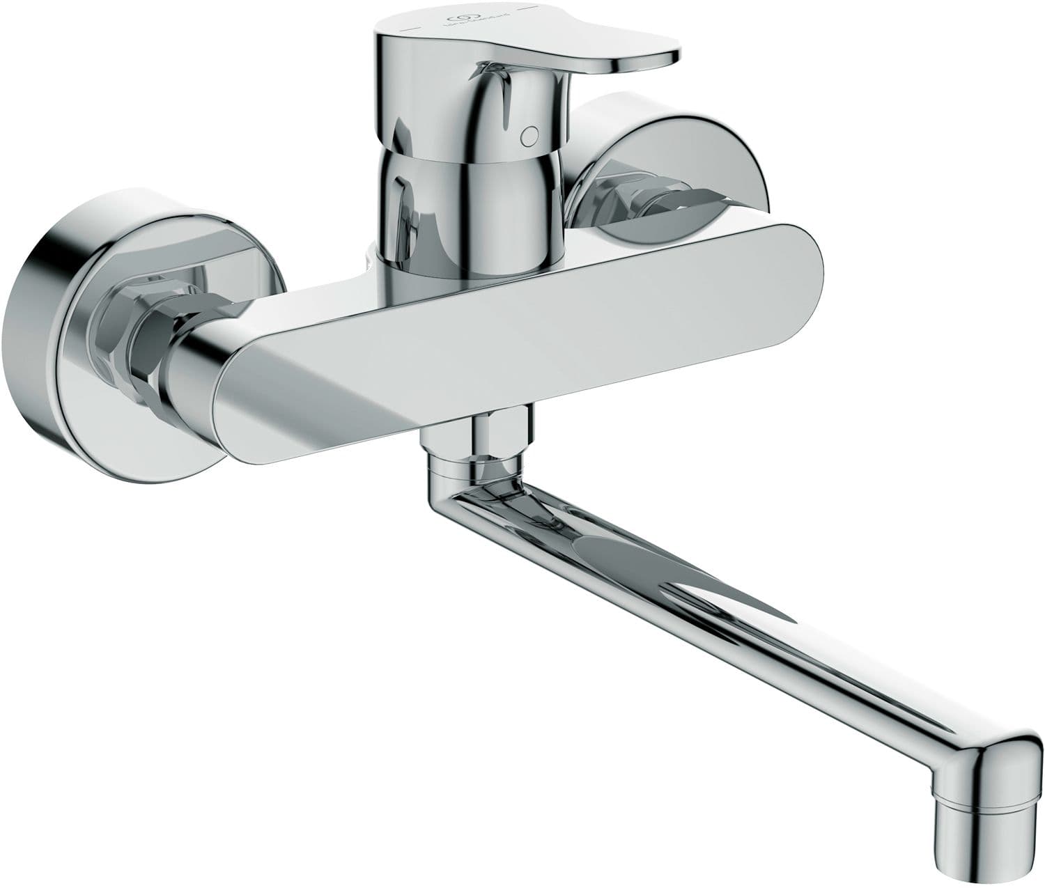 MITIGEUR MURAL CERABASE IDEAL STANDARD BEC DESSOUS 200MM CHROME