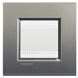 LivingLight - plaque rectangulaire 2 modules Avenue