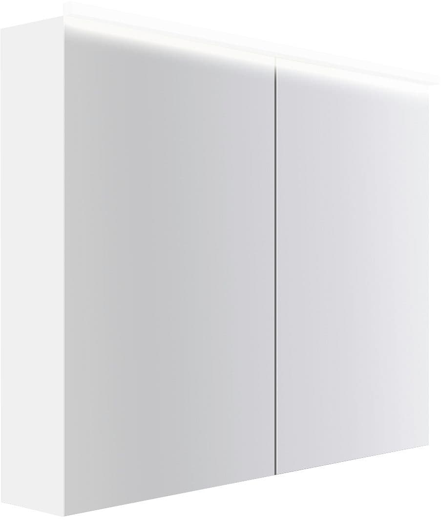 ARMOIRE TOILETTE COFFEE 2 PORTES 1000MM 4250K BLANC MAT