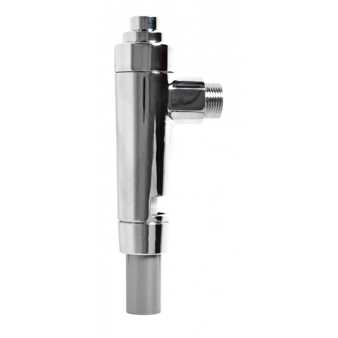 98820715 BENKISER Chasse d'eau WC sous pression, chromé, 3/4", avec Bouton d'économie