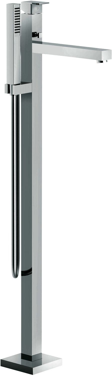 MITIGEUR BAIN LIBRE MIA NOBILI+DOUCHE A MAIN SANS CORPS ENCASTRER CHROME