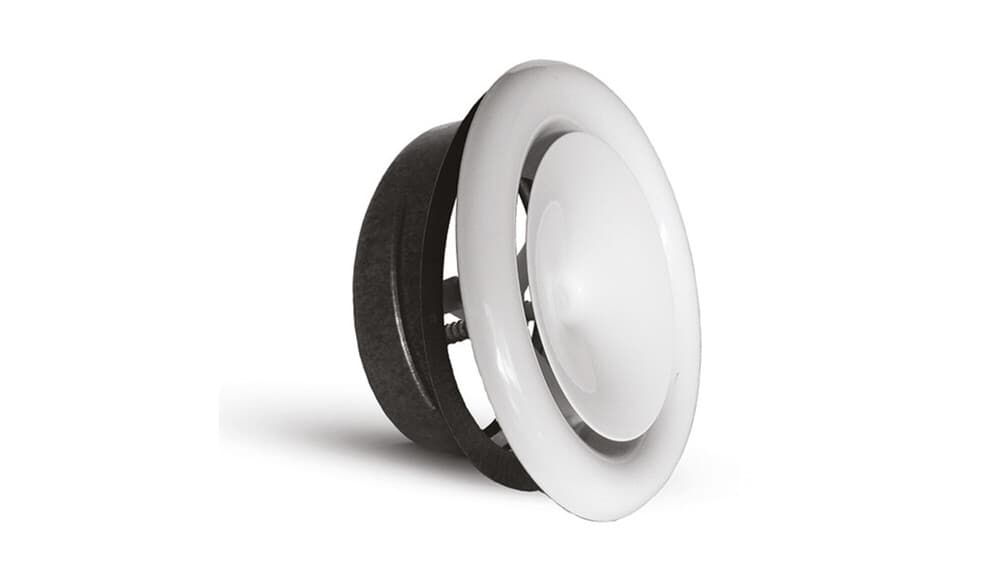 Ventilair EAV-CM-125 bouche de ventilation pulsion jusqu'à 70 m²/h D 125 mm