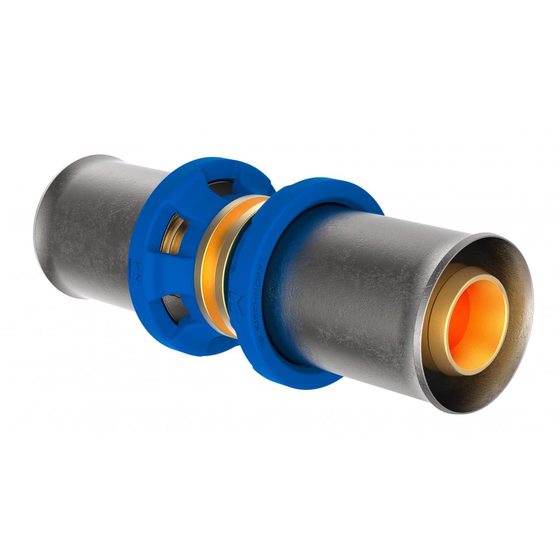 988710155 LT pièce de raccordement, vierge, 16 mm, raccord à sertir pour tube multicouche