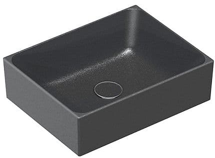 VASQUE A POSER PREMIUM 45 CATALANO CATAGLAZE+ SANS PLAGE ROBINET/TROP-PLEIN NOIR MAT