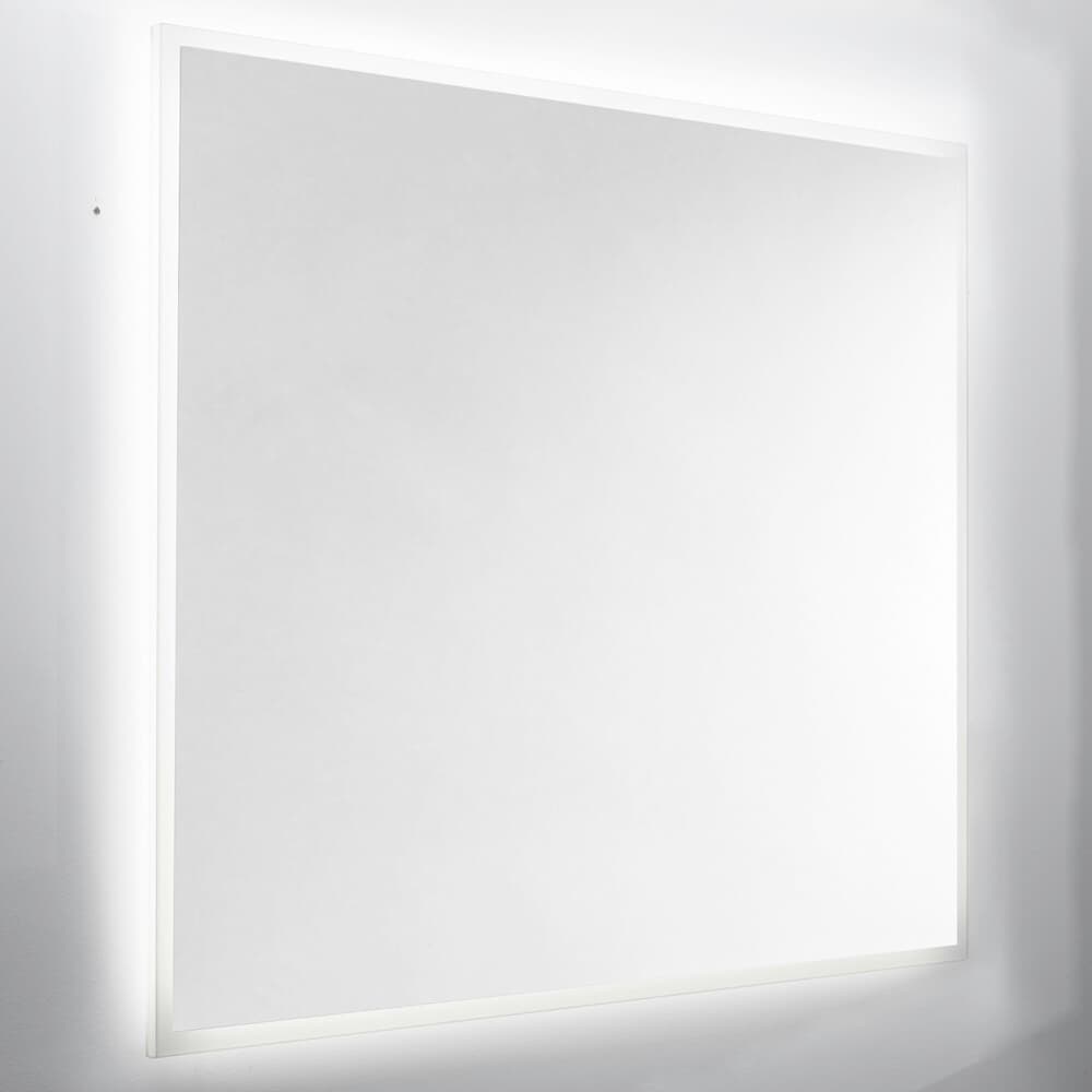 Van Marcke Destra miroir droit avec plexi 120x60cm LED sablé anti-buée