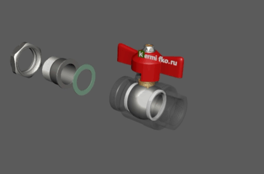 Elleboog 90° 20MM-1/2"F ALUPEX