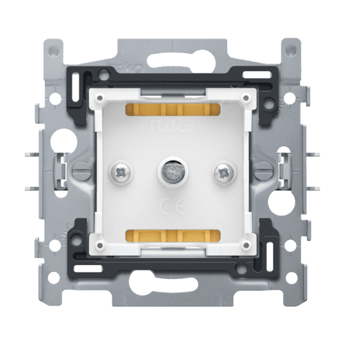 Socle pour interrupteur rotatif pour moteurs à 3 vitesses : 0-1-2 et 1-2-3, 20 A., fixation par griffes