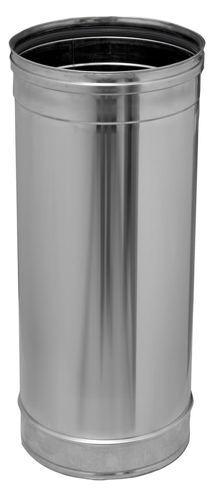 Dinak SW06 024 élément 0,5m D80 inox 316L 0,6mm L425mm avec joint