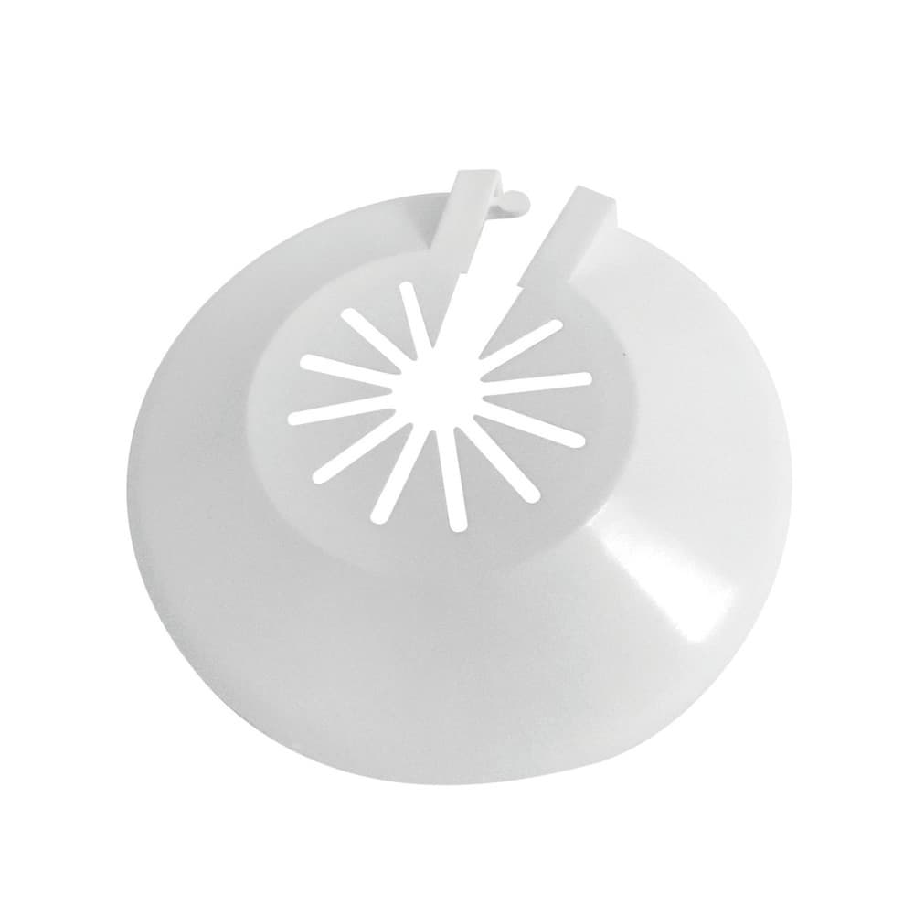 Rosace de finition simple pour tubes D16/20 entraxe universel