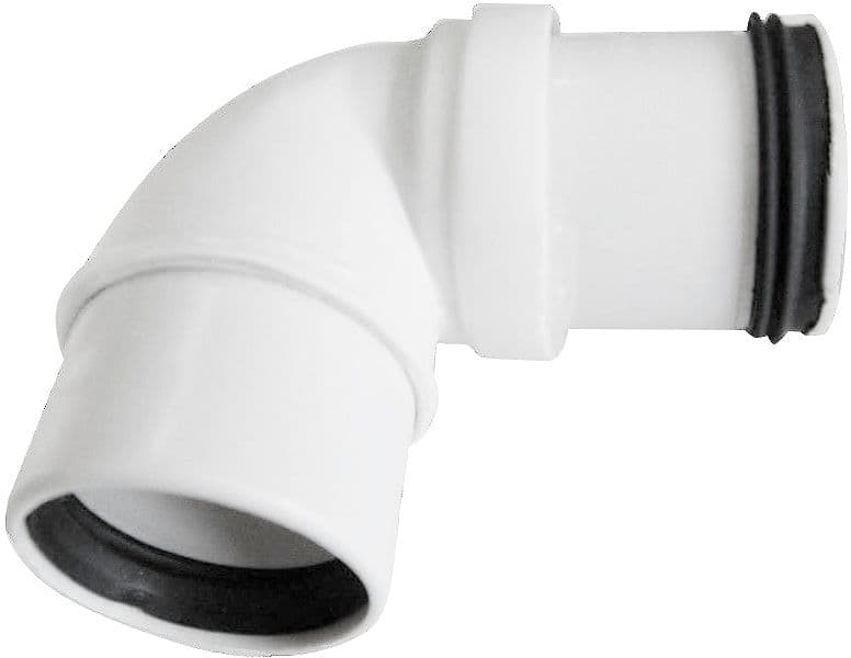 COUDE PR SIPHON PP BLANC 40-32MM MF