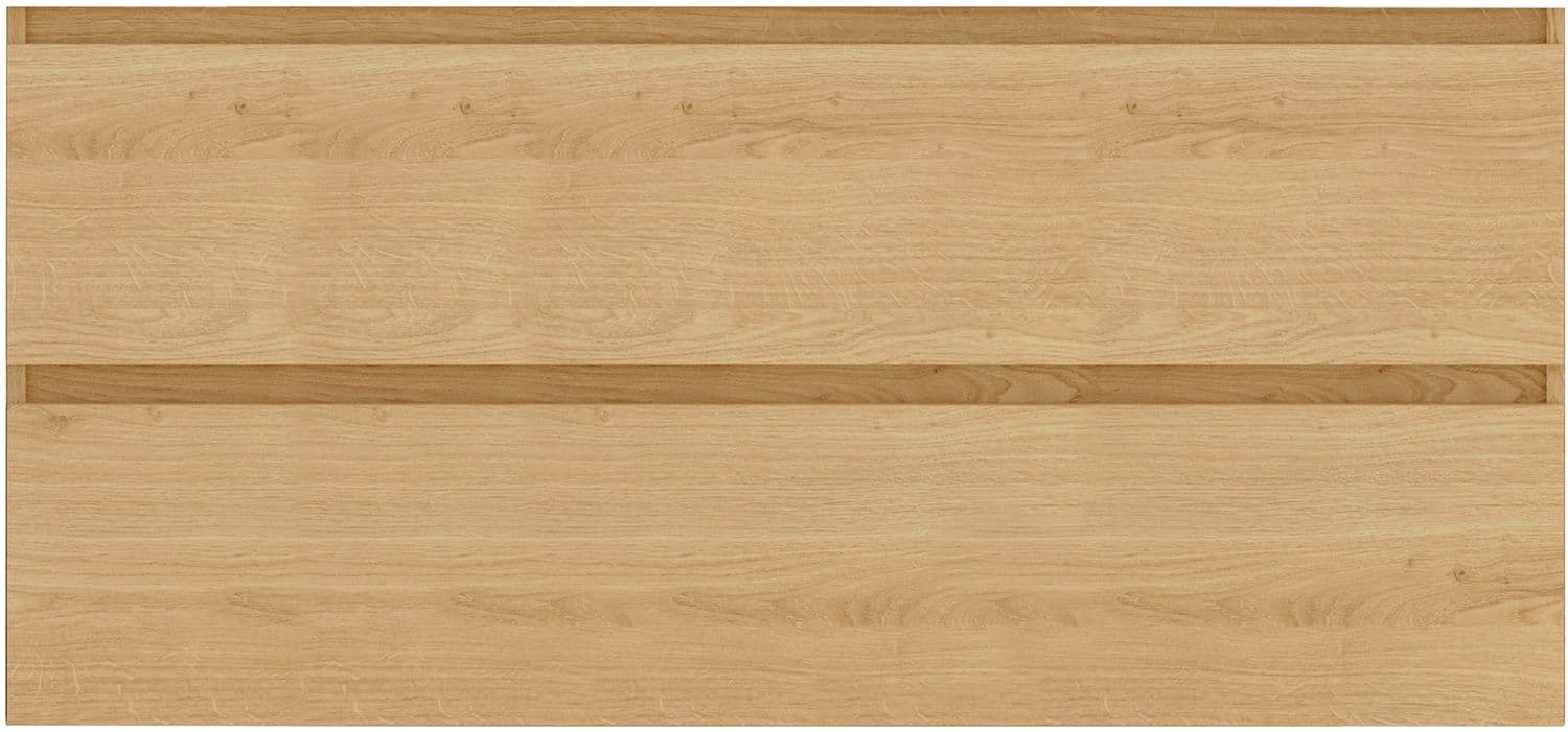 SOUS MEUBLE FORM 2 TIROIRS 140CM CHENE NORDIC