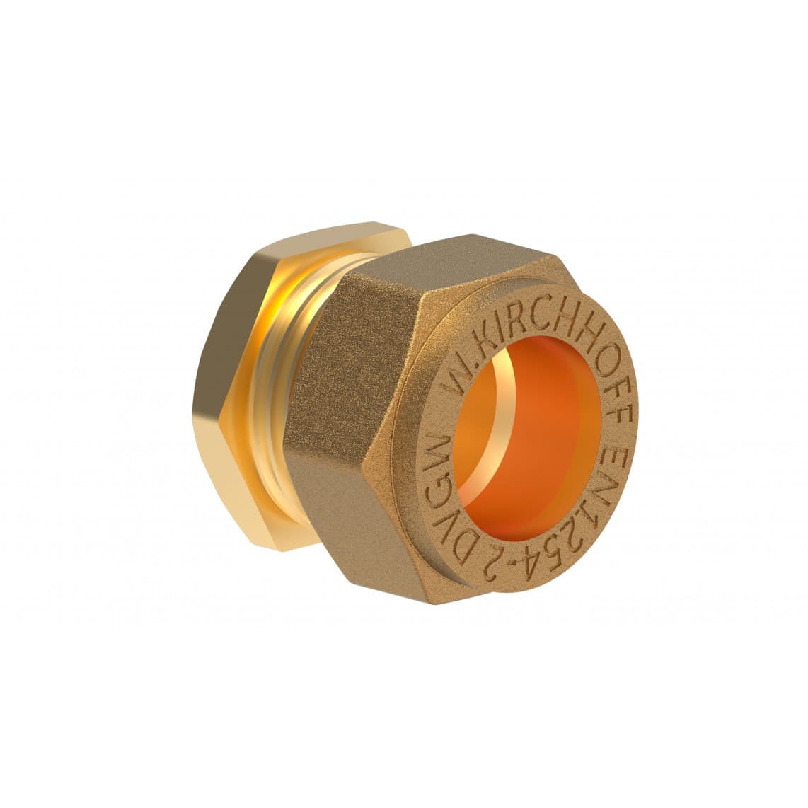 989459117 LT pièce d´extrémité, vierge, 12 mm, raccord à serrer pour tube en cuivre,