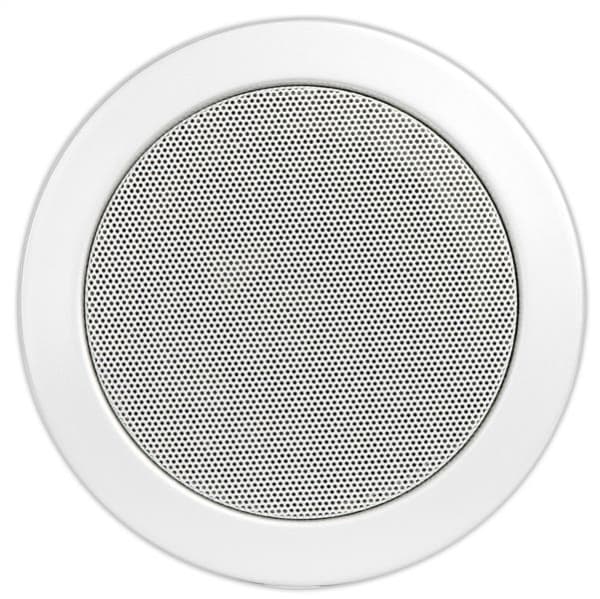 Md30, basic, haut-parleur encastrable rond, 20W, Blanc (2 pièces)