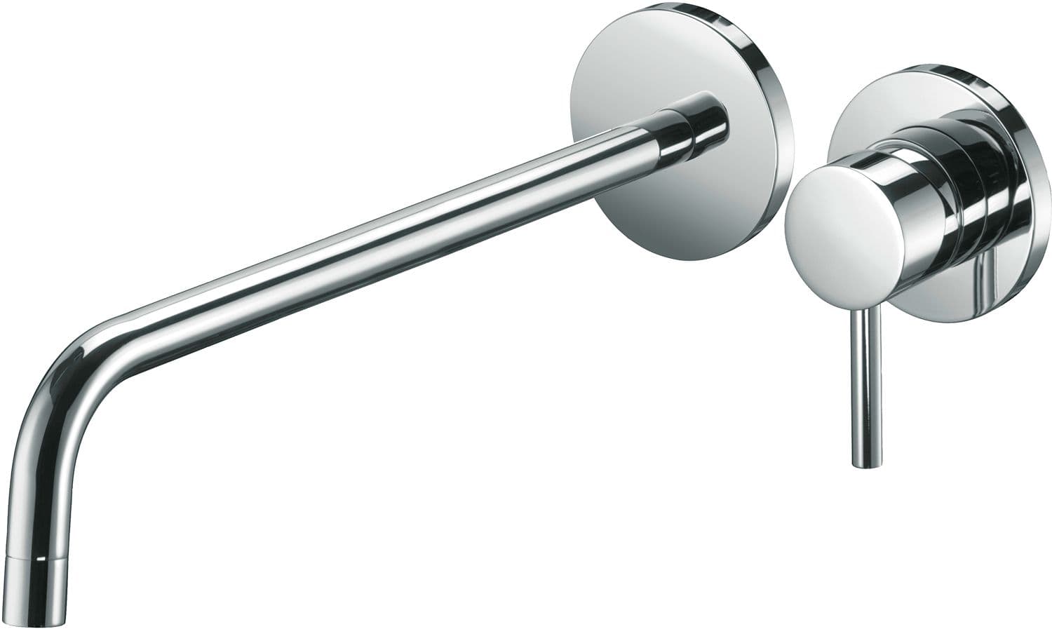 MITIGEUR LAVABO MURAL NORDICA SOFT 248MM COMPLET CHROME BY PAFFONI