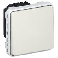 Plexo deux directions 10A 250V composable Blanc