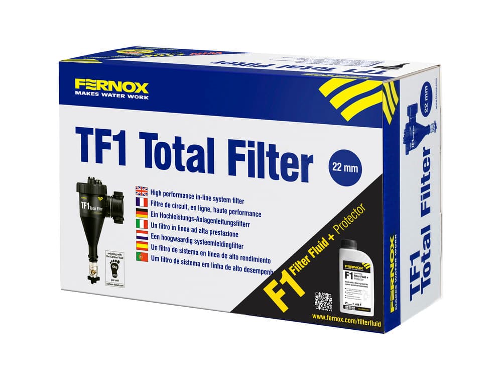 Fernox pack TF1 filtre hydrocyclonique et magn. 22mm