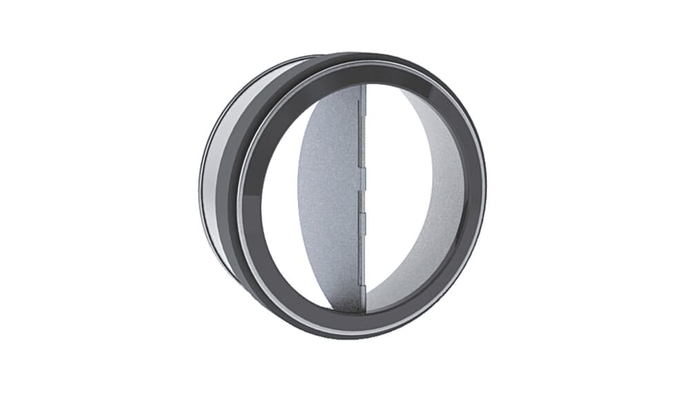 Ventilair TSK160-2 clapet anti-retour D160 galva 2 ressorts