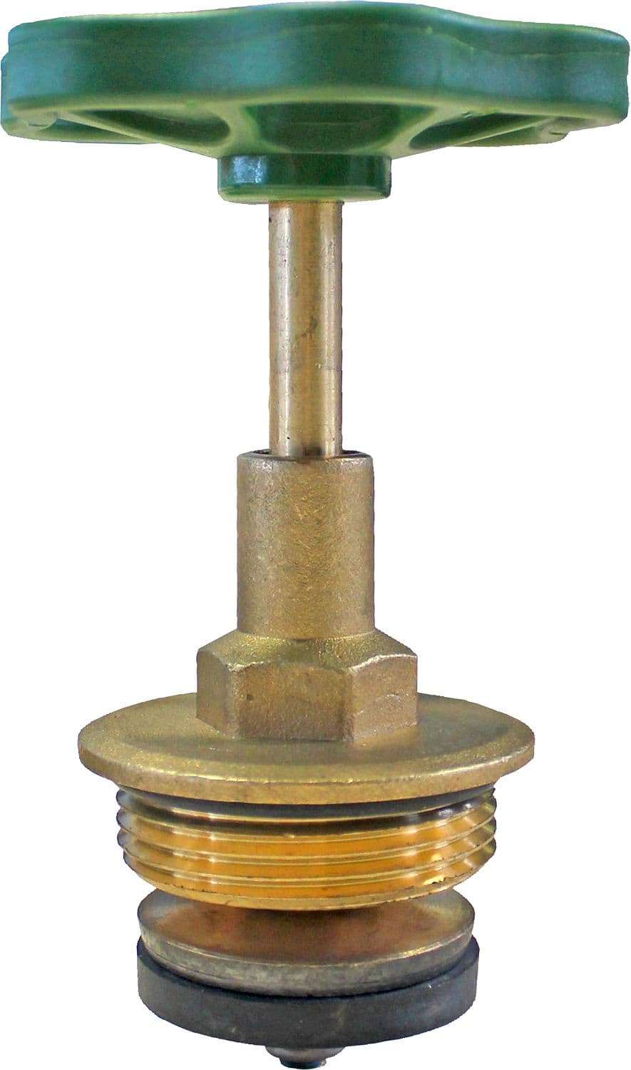 TÊTE DE ROBINET EN CUIVRE AVEC MOLETTE 3/4"