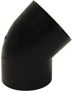 COUDE PE GEBERIT 45° 63MM