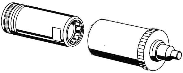 ADAPTATEUR QUICK SCHELL  70MM CHROME