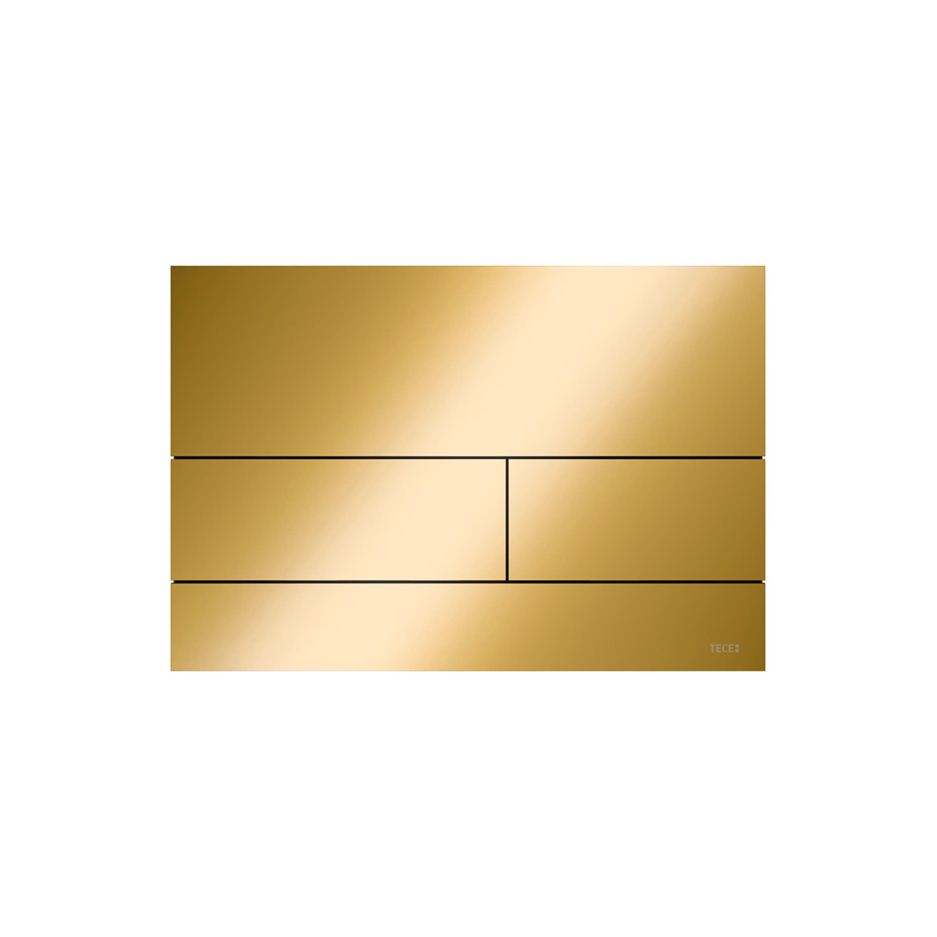 Tece Square Plaque de commande - Or