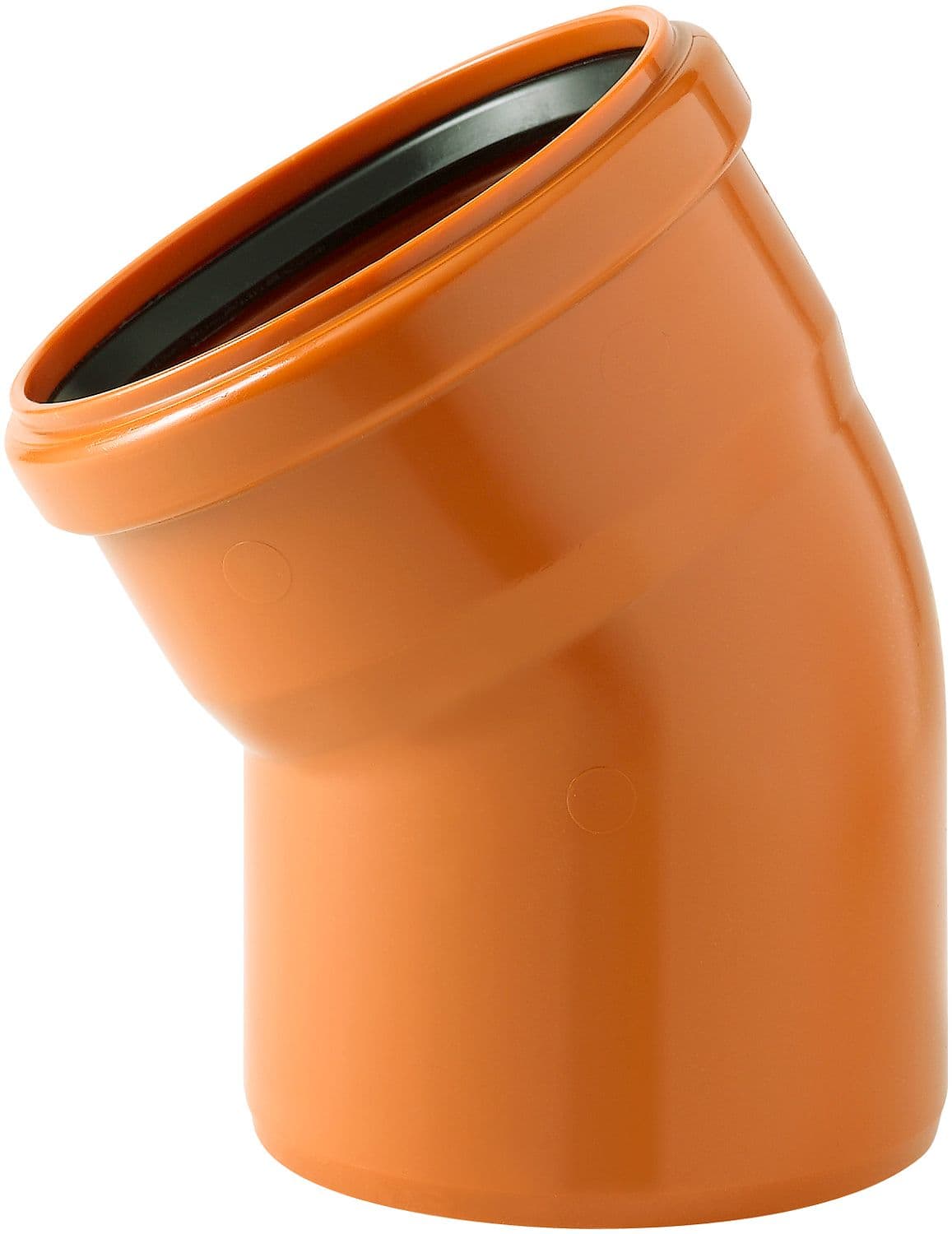 COUDE PVC EGOUT 160MM 30° ROUGE/BRUN