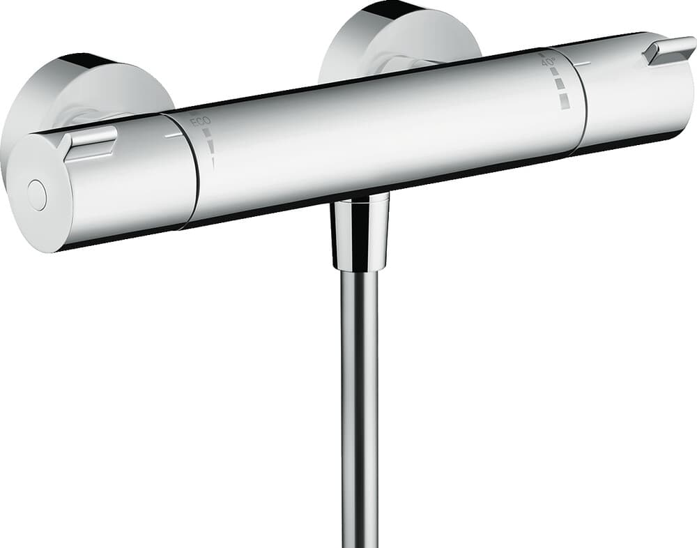 Hansgrohe Ecostat Tica thermostat de douche apparent chrome