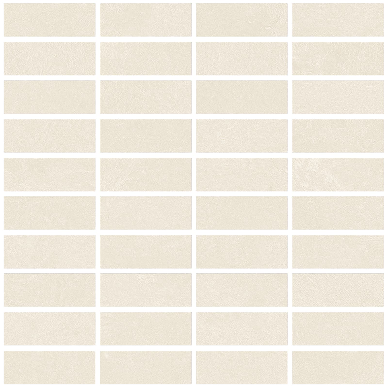 MOSAICO COSMOPOLITA WHITE 30X30 (2,5X7) SP