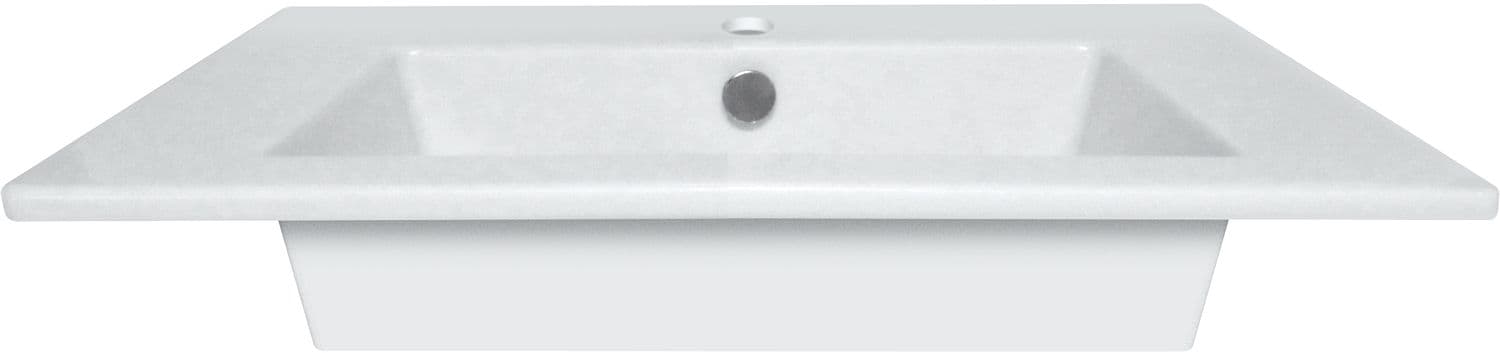 TABLETTE COMBO 1 LAVABO SANS TROP-PLEIN 70CM SOLIDSTONE