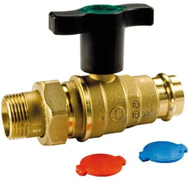 VANNE A SERTIR GIA.+RACCORD V/M 35-5/4"M
