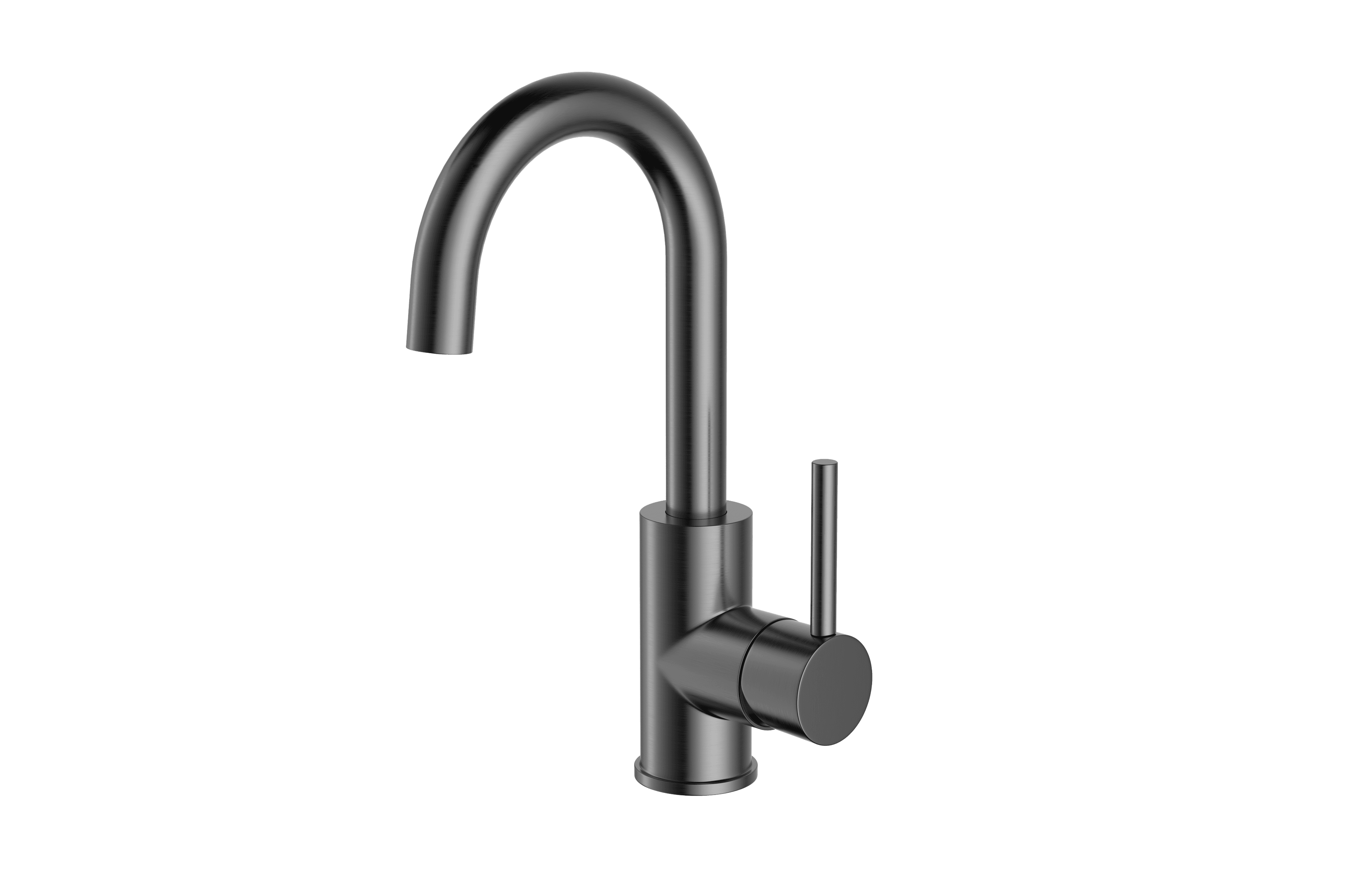 ALONI ENSY MITIGEUR DE LAVABO AVEC BEC ORIENTABLE - GRIS BRONZE
