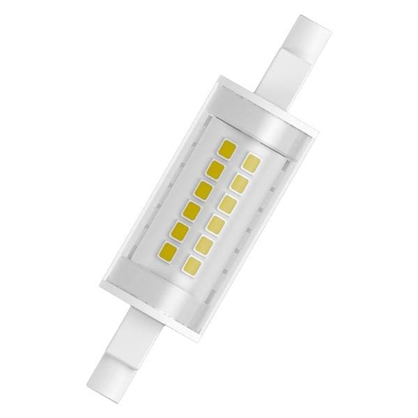 Lampe Led slim Line R7s 78.0mm 60 6W / 2700K 806lm 300° non dimmable