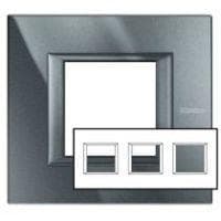 Axolute plaque 3 x 2 modules Anthracite