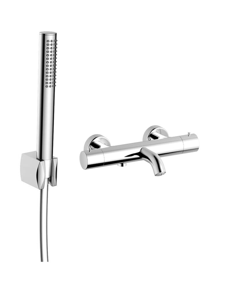 Van Marcke Nero thermostatique de baignoire avec set de baignoire chrome