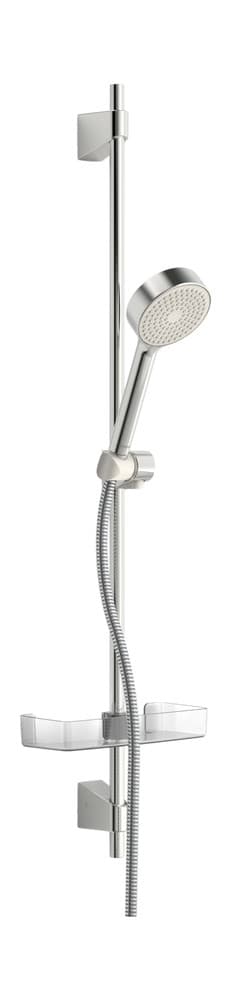 Hansa Hansabasicjet set de douche barre 92cm douchette 1 jet flexible 175cm