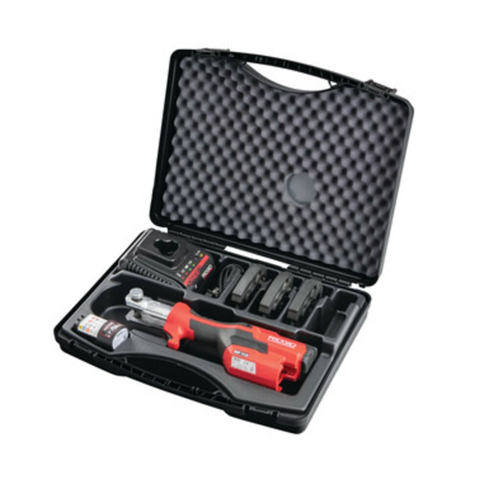 Ridgid RP 115 outil de sertissage + 3 machoires à sertir TH 16-20-26mm